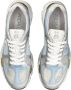 Premiata Zilveren Leren en Technische Stof Sneakers Gray Dames - Thumbnail 9