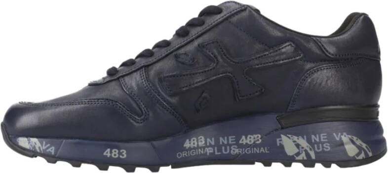 Premiata Blauwe Sneakers Blue Heren