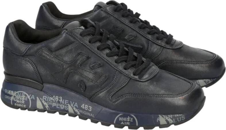 Premiata Blauwe Sneakers Blue Heren