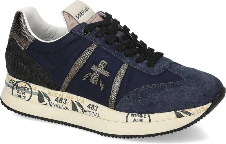 Premiata Blauwe Sneakers Damesschoenen Blue Dames