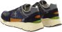 Premiata Blauwe Sneakers Model Mase Blue Heren - Thumbnail 4