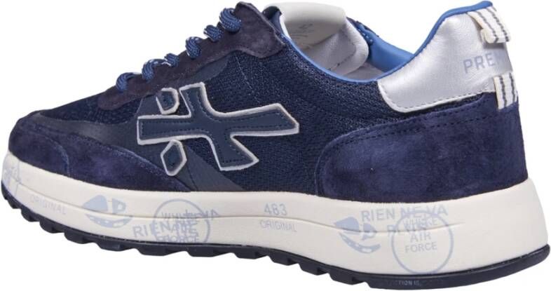 Premiata Blauwe Sneakers Nous Model Blue Heren