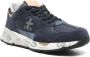 Premiata Blauwe Sneakers Verhoog Stijl Comfort Blue Heren - Thumbnail 4