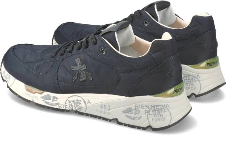 Premiata Blauwe Sneakers voor Mannen Aw24 Blue Heren