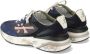 Premiata Navy Blauwe Sneakers met Oranje Details Blue Heren - Thumbnail 20