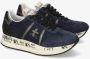 Premiata Blauwe Suède en Stoffen Sneakers Blue Heren - Thumbnail 2