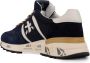 Premiata Blauwe Suède en Stoffen Sneakers Blue Heren - Thumbnail 2