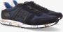 Premiata Blauwe Suède Sneakers Eric Blue Heren - Thumbnail 2