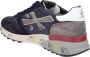 Premiata Blauwe Technische Stof en Suède Sneakers Blue Heren - Thumbnail 2