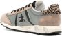 Premiata Bruine Platte Schoenen Animalier Detail Brown Dames - Thumbnail 4