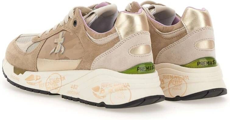 Premiata Bruine Sneakers Brown Dames