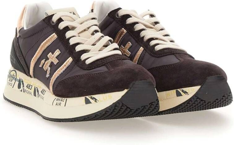 Premiata Bruine Sneakers Brown Dames