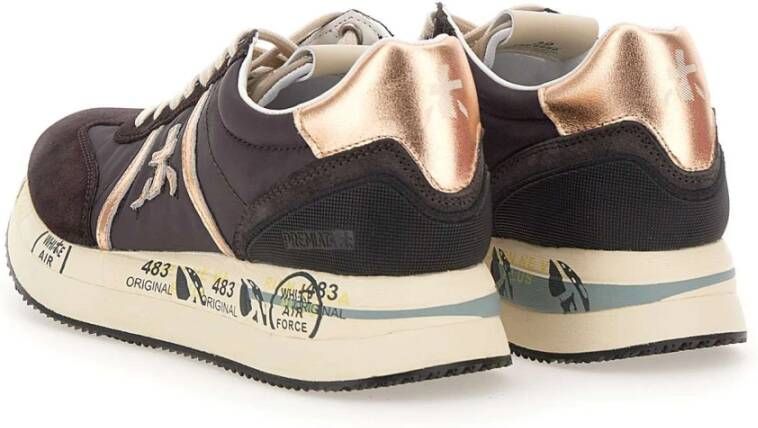 Premiata Bruine Sneakers Brown Dames