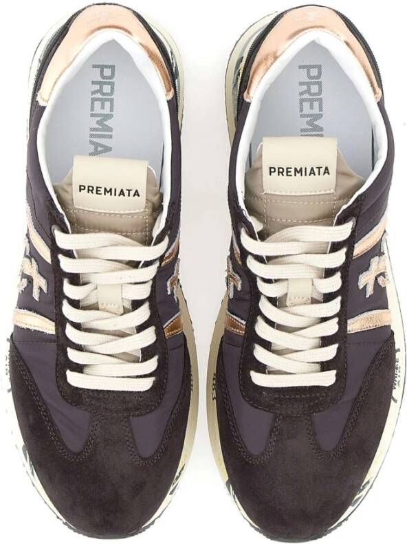 Premiata Bruine Sneakers Brown Dames