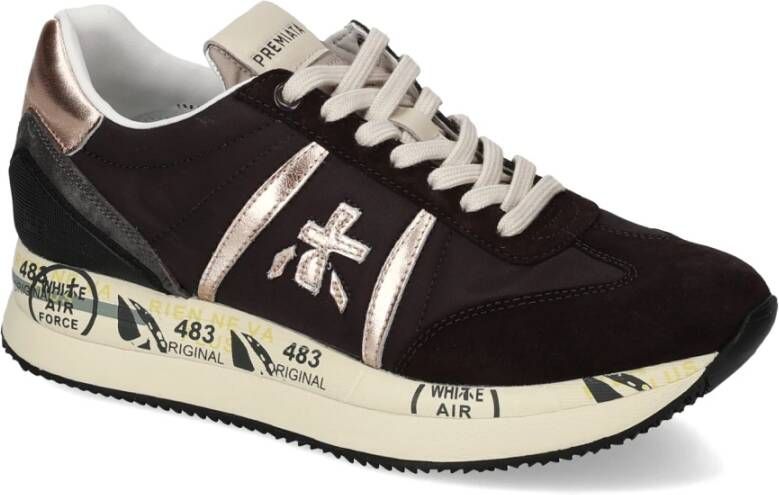 Premiata Bruine Sneakers Damesschoenen Brown Dames