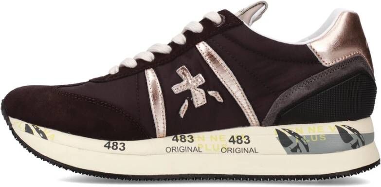 Premiata Bruine Sneakers Damesschoenen Brown Dames