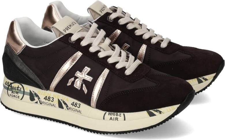 Premiata Bruine Sneakers Damesschoenen Brown Dames