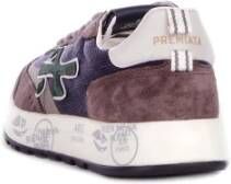 Premiata Bruine Sneakers met Logo Detail Brown Heren