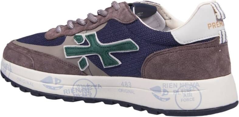 Premiata Bruine Sneakers Model Nous Aw24 Multicolor Heren