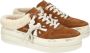 Premiata Bruine Sneakers met Shearling Trim Brown Dames - Thumbnail 4