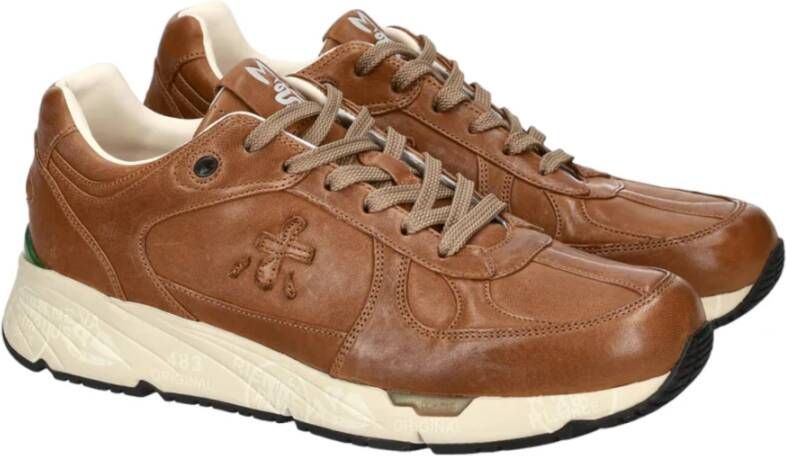 Premiata Bruine Sneakers voor Mannen Brown Heren