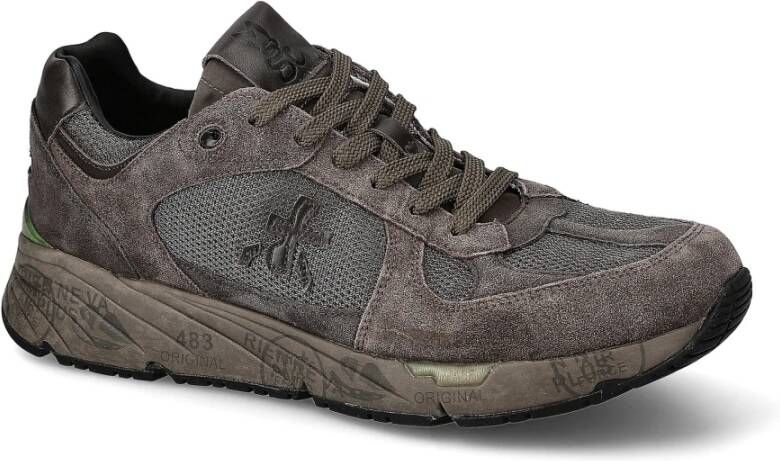 Premiata Bruine Sneakers voor Mannen Brown Heren