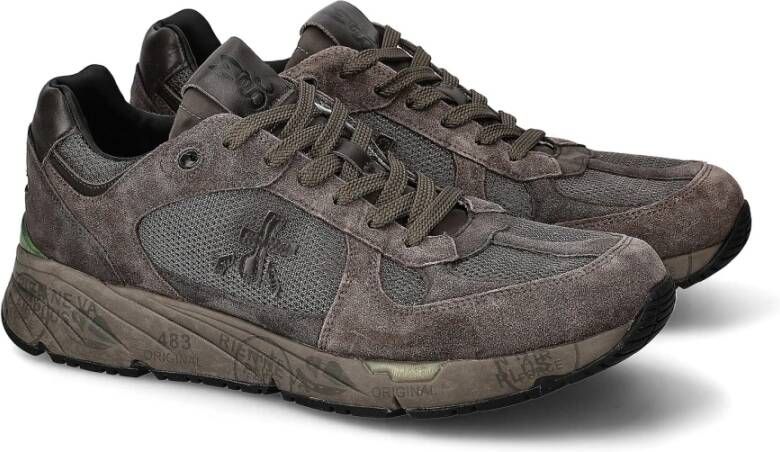 Premiata Bruine Sneakers voor Mannen Brown Heren