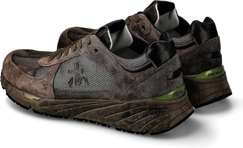 Premiata Bruine Sneakers voor Mannen Brown Heren