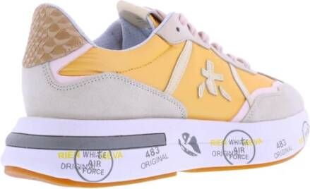 Premiata Cassie Sneakers Oranje Dames