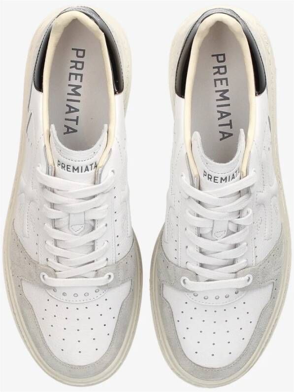 Premiata Casual Sneaker Schoenen voor Mannen White Heren