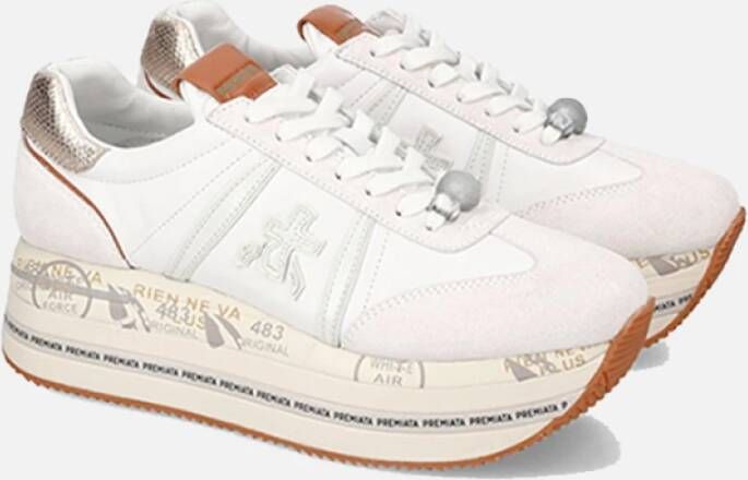 Premiata Casual Sneakers met Style VAR White Dames