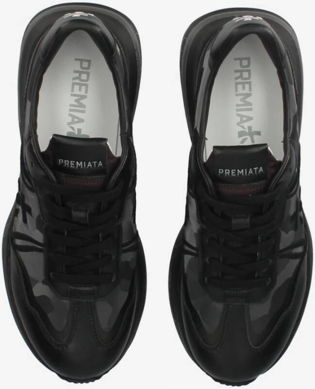 Premiata Casual Sneakers voor dagelijks gebruik Black Heren