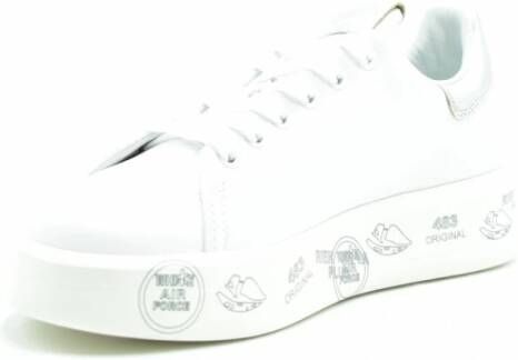 Premiata Casual Sneakers voor dagelijks gebruik White Dames