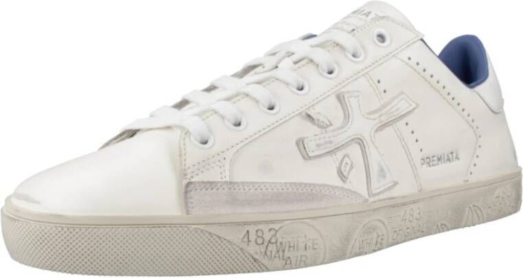 Premiata Casual Sneakers voor Mannen en Vrouwen White Heren