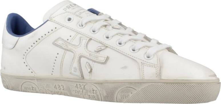 Premiata Casual Sneakers voor Mannen en Vrouwen White Heren