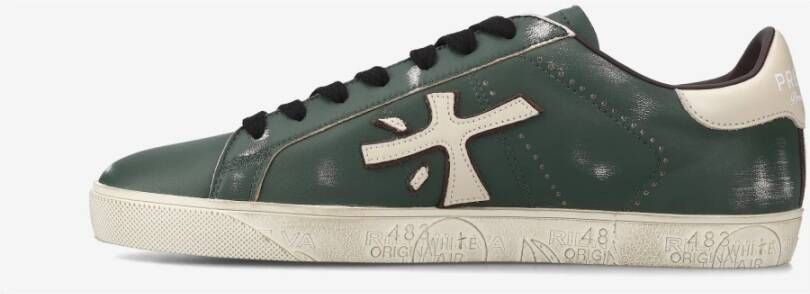 Premiata Casual Sneakers voor Mannen Green Heren