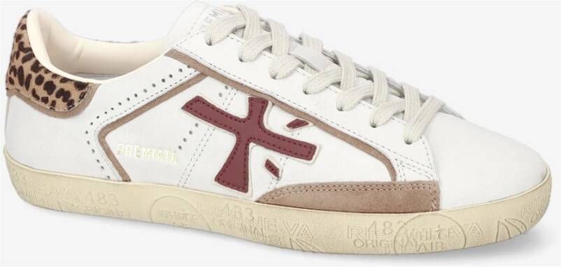 Premiata Casual Sneakers voor Mannen White Heren