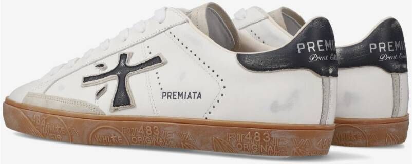 Premiata Casual Sneakers voor Mannen White Heren