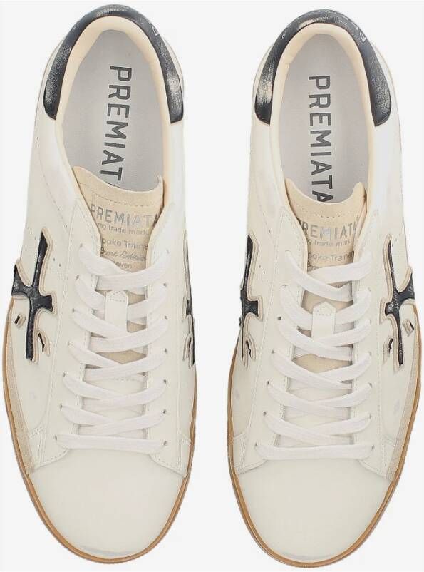 Premiata Casual Sneakers voor Mannen White Heren