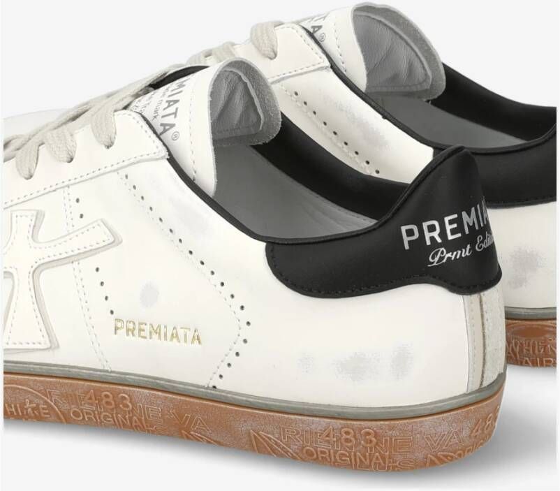 Premiata Casual Sneakers voor Mannen White Heren