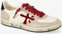 Premiata Clayd Basket Sneakers Beige Dames - Thumbnail 2