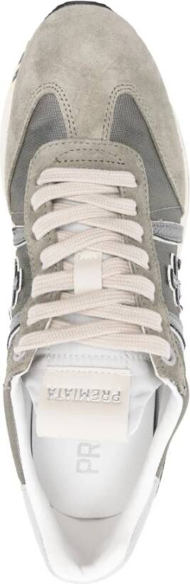 Premiata Conny Sneakers Nylon Leer Gray Dames