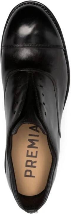 Premiata Cordovan Brass Derby Schoenen Black Heren