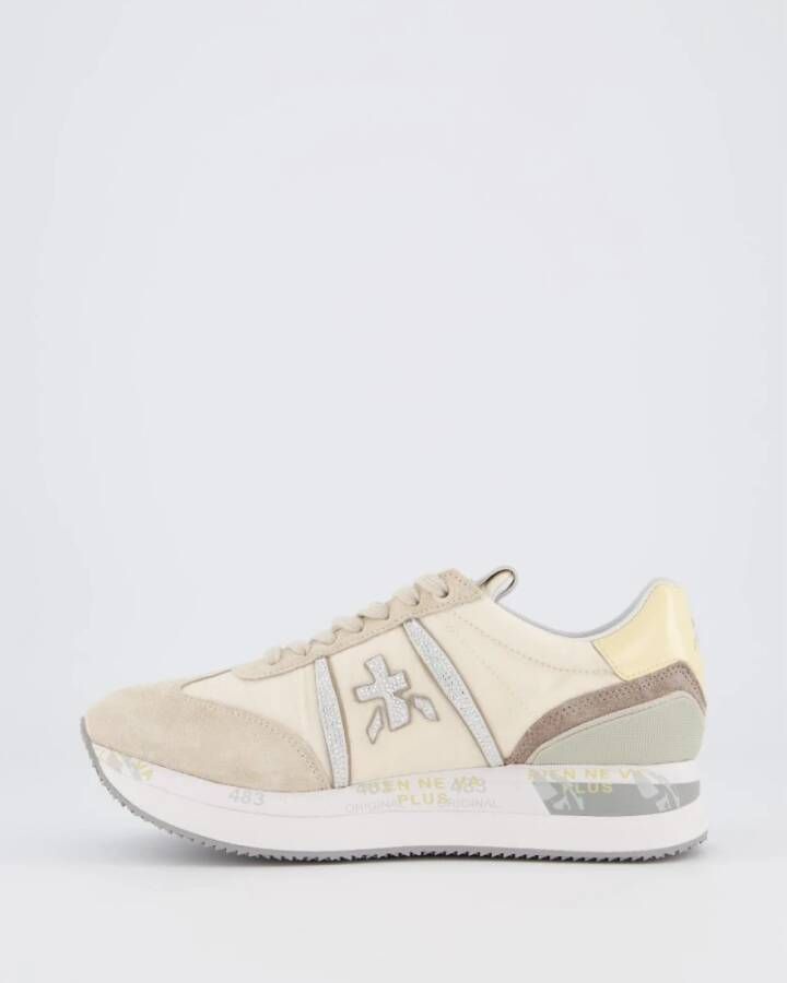 Premiata Dames Conny Sneaker Beige Dames