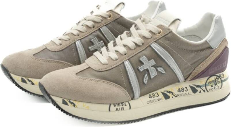 Premiata Damesschoenen Connie 6979 Aw24 Beige Dames