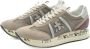 Premiata Bruine Suède Chunky Sneakers Multicolor Dames - Thumbnail 14