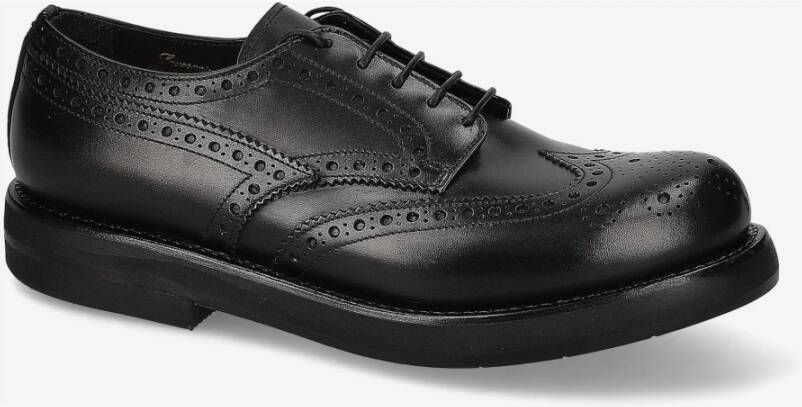 Premiata Derby 32203A in vitello Black Heren