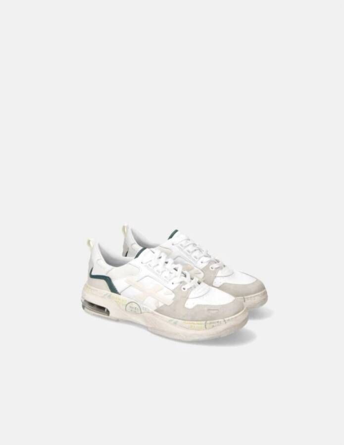 Premiata Drake Sneakers Wit Uniek Ontwerp White Heren