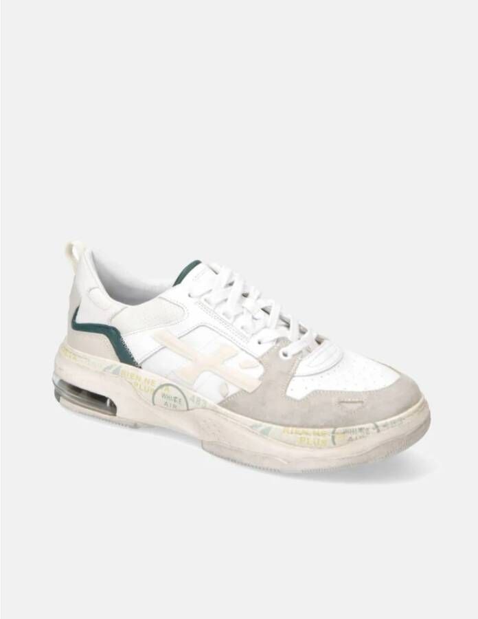 Premiata Drake Sneakers Wit Uniek Ontwerp White Heren