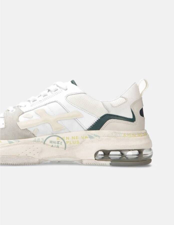 Premiata Drake Sneakers Wit Uniek Ontwerp White Heren